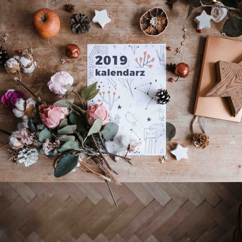 Kalendarz do druku na 2019 rok wild rocks